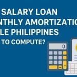 SSS Salary loan monthly amortization table